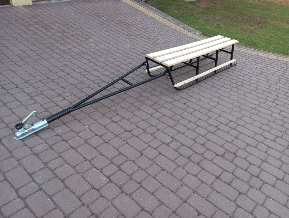 Sanki na kulig z dyszlem