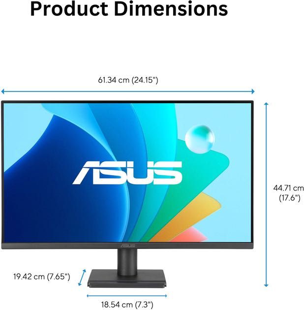 Монітор ASUS VA279HG (90LM04J1-B02371)Нові.Запаковані