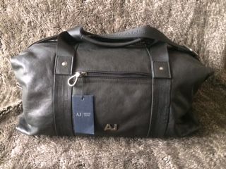 Torba skórzana Armani Jeans