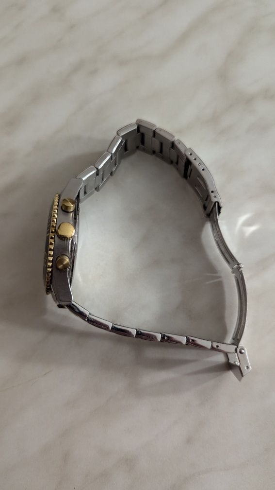 Часы Stauer дайвер швейцарские, годинник swiss хронограф sapphire