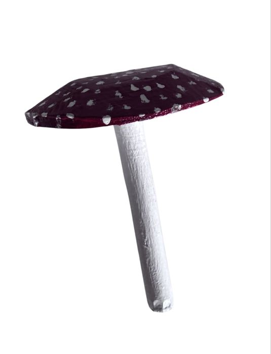 Grzybek muchomor ozdoba do ogrodu retro prl