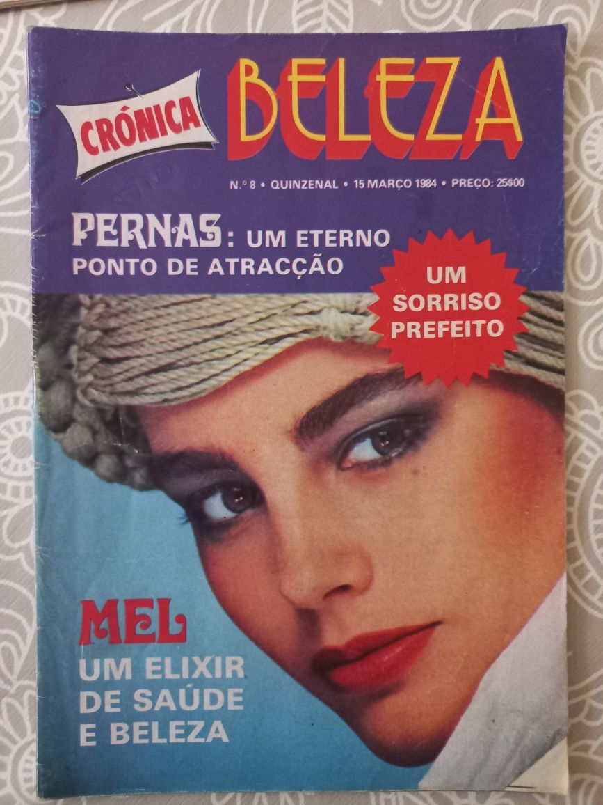 Revistas cronica beleza 84 e 86