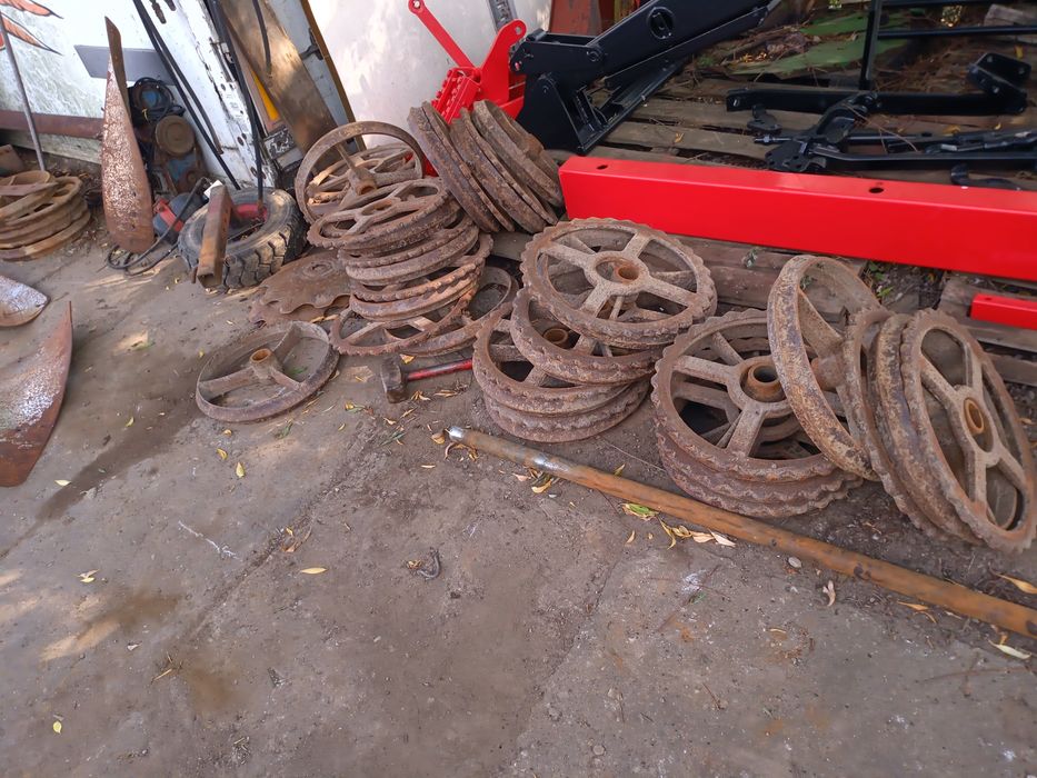 Kroje talerzowe pierścienie do wału