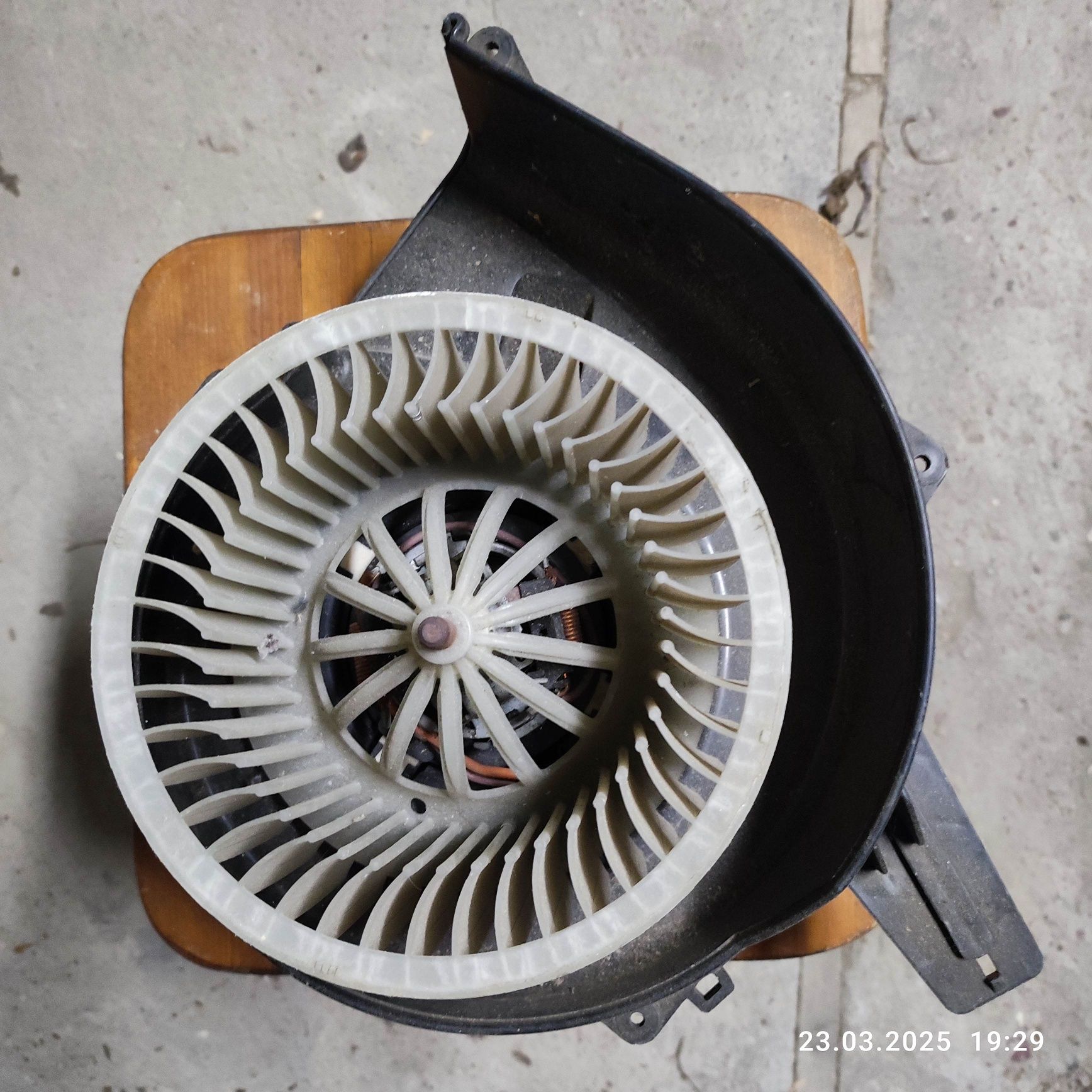 Wentylator nawiewu wewnętrznego, silnik dmuchawy, Skoda Fabia II