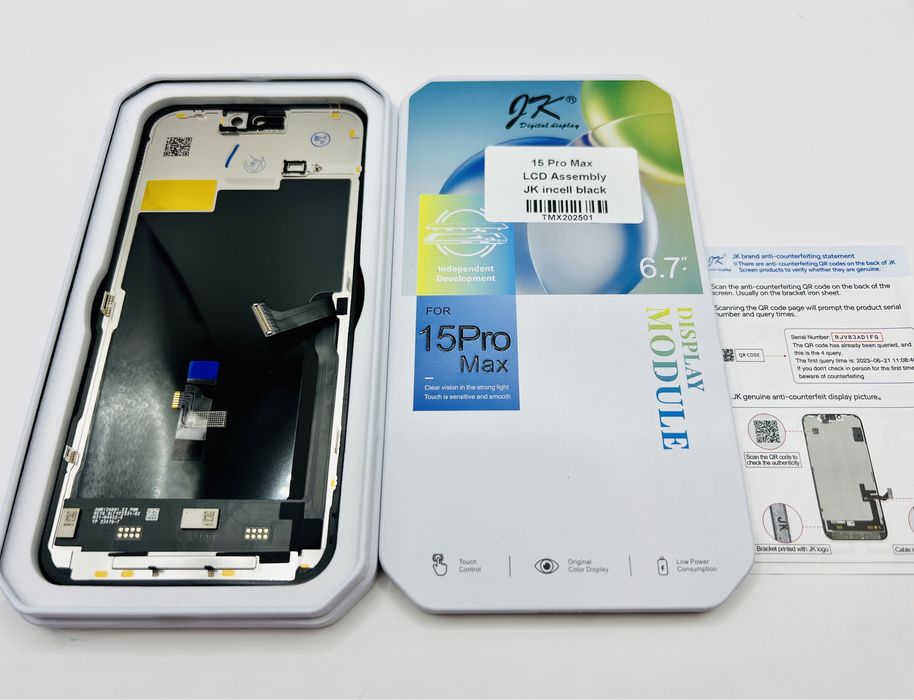 Экран iPhone 15 Pro Max JK дисплей айфон стекло модуль