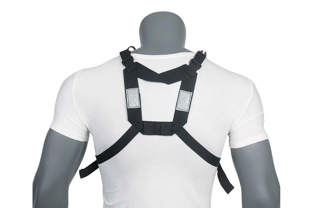 Colete tático para 3 rádios