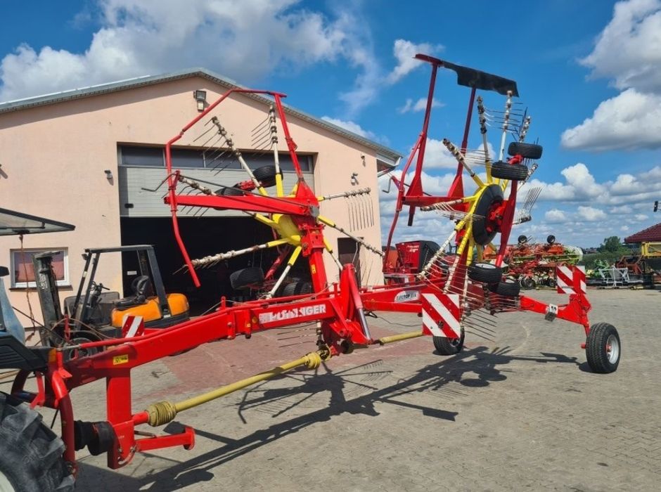 Zgrabiarka dwukaruzelowa Pottinger EuroTop 651 A kuhn/fella/claas/vico