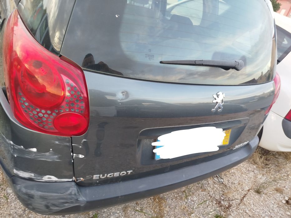 Peugeot 207 Sw 1.4i 2008 Sem motor/Acidentado/Com documentos