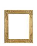 Złota rama do obrazu lustra postarzana rustykalna retro 63x53cm 72434
