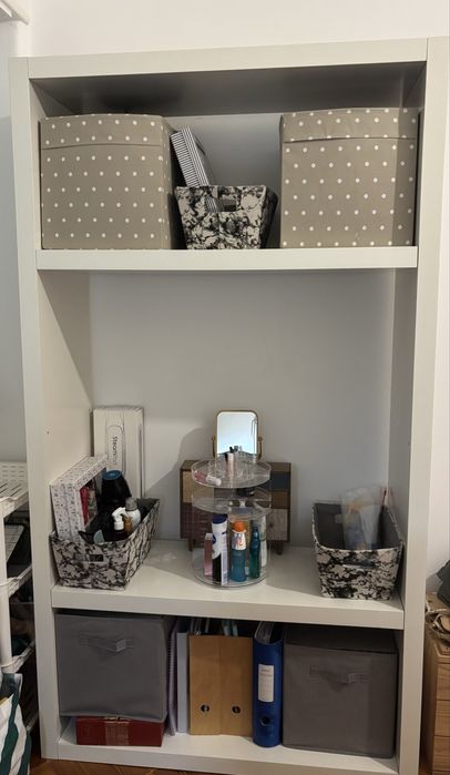 Estante branca - 190x105x38cm