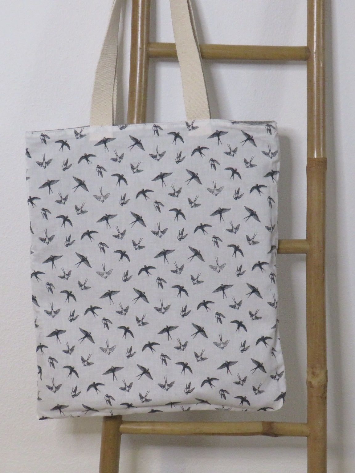 Totebag/Saco de alças reversível - NOVO