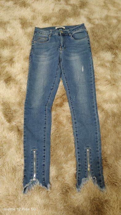 Spodnie jeansowe damskie