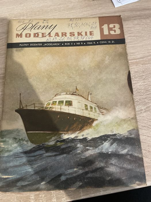 Plany modelarskie nr 13/1966