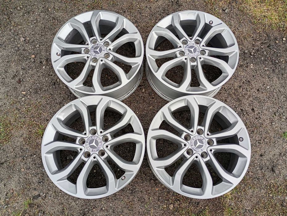 Mercedes  ORYGINALNE  17" 5x112 7Jx17H2 ET48,5 Idealny Stan + czujniki