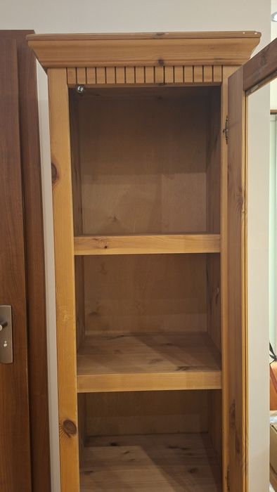 Kredens szafka gablotka drewno szkło