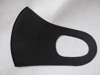Захисна маска для обличчя чорна