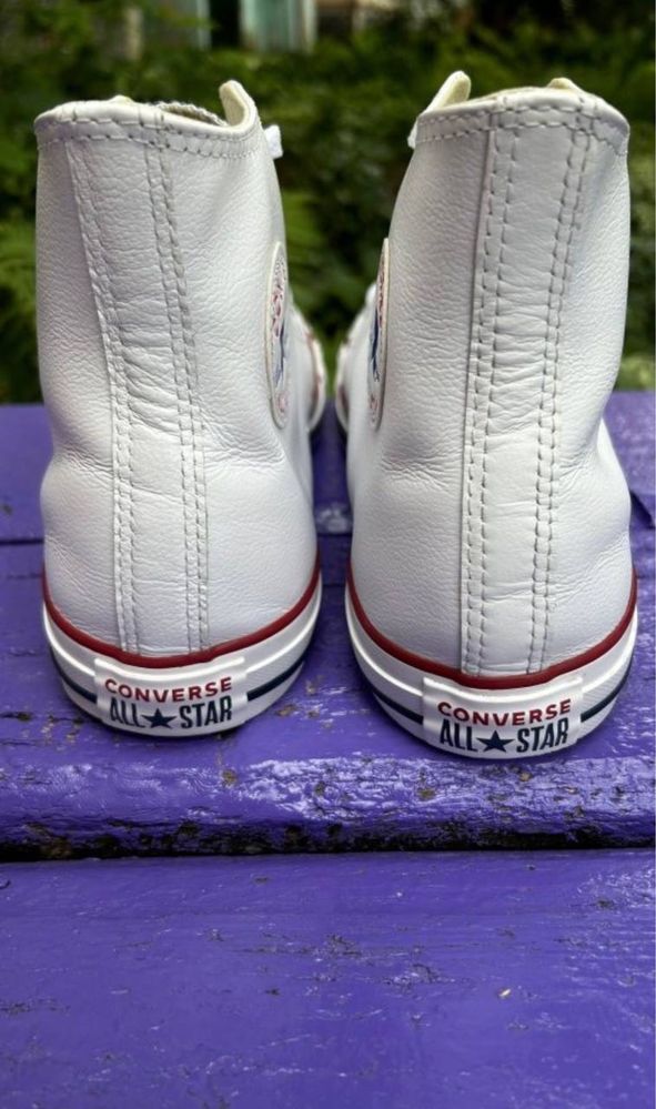 Чоловічі Converse Chuck Hi leather оригінал