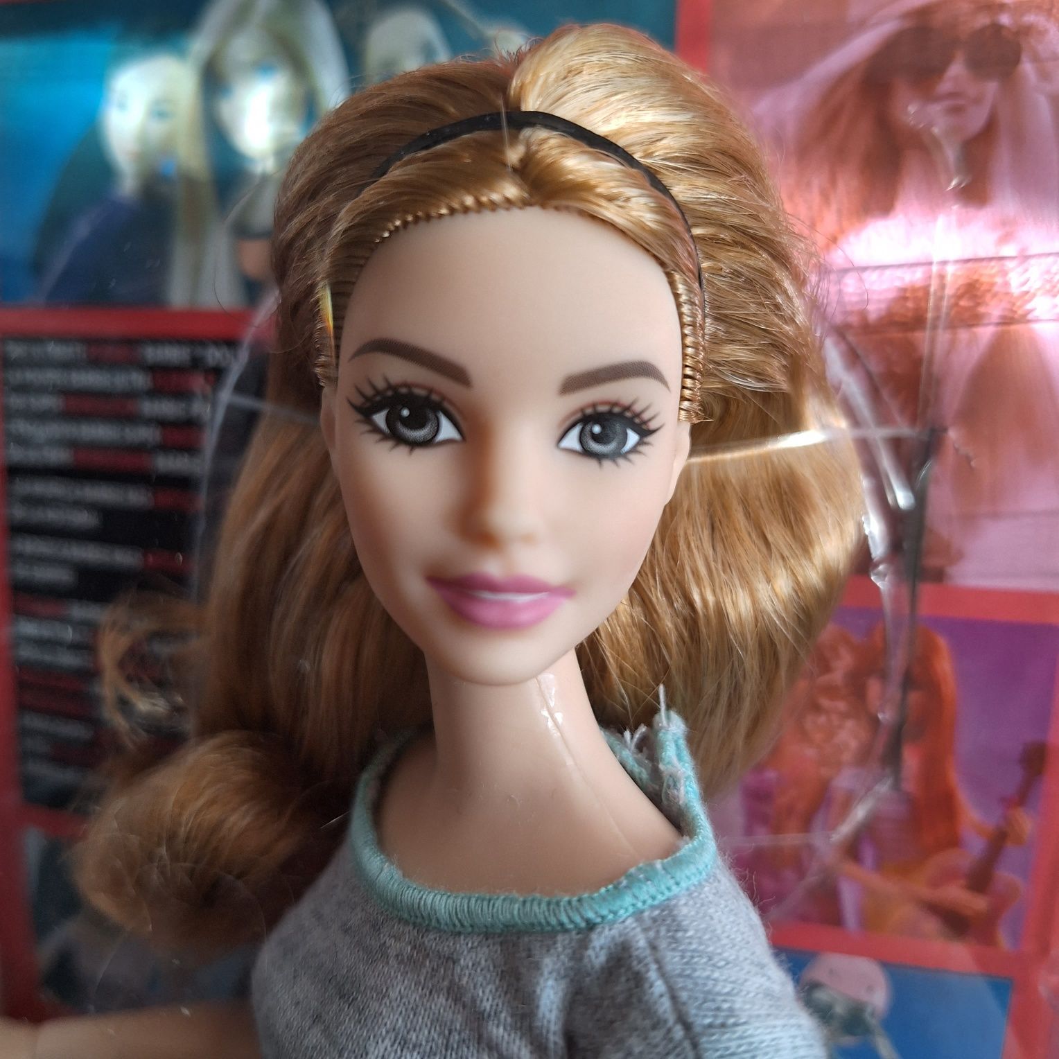 Барбі йога пишка, шарнірна  Barbie made to move, mattel, рухайся, як я