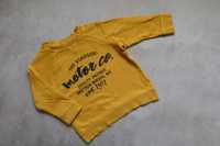 Bluza 86 HM musztardowa żółta styl vintage wygodna