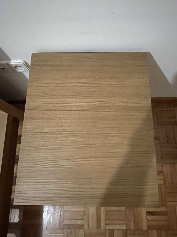 IKEA Cama de casal com mesa de cabeceira (Como Nova)