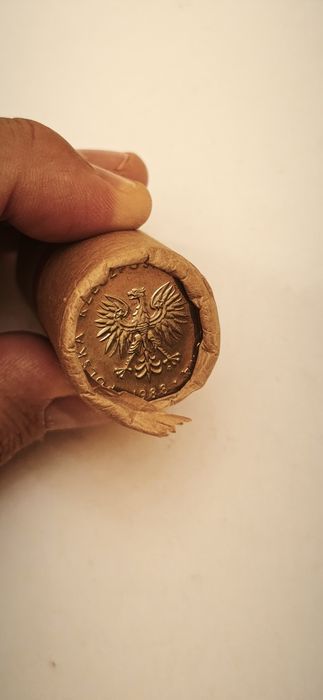 Rolka bankowa 25 monet x 10zł PRL, 1988r.