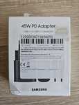 Ładowarka Samsung 45W + kabel 5A ! czarna nowa !