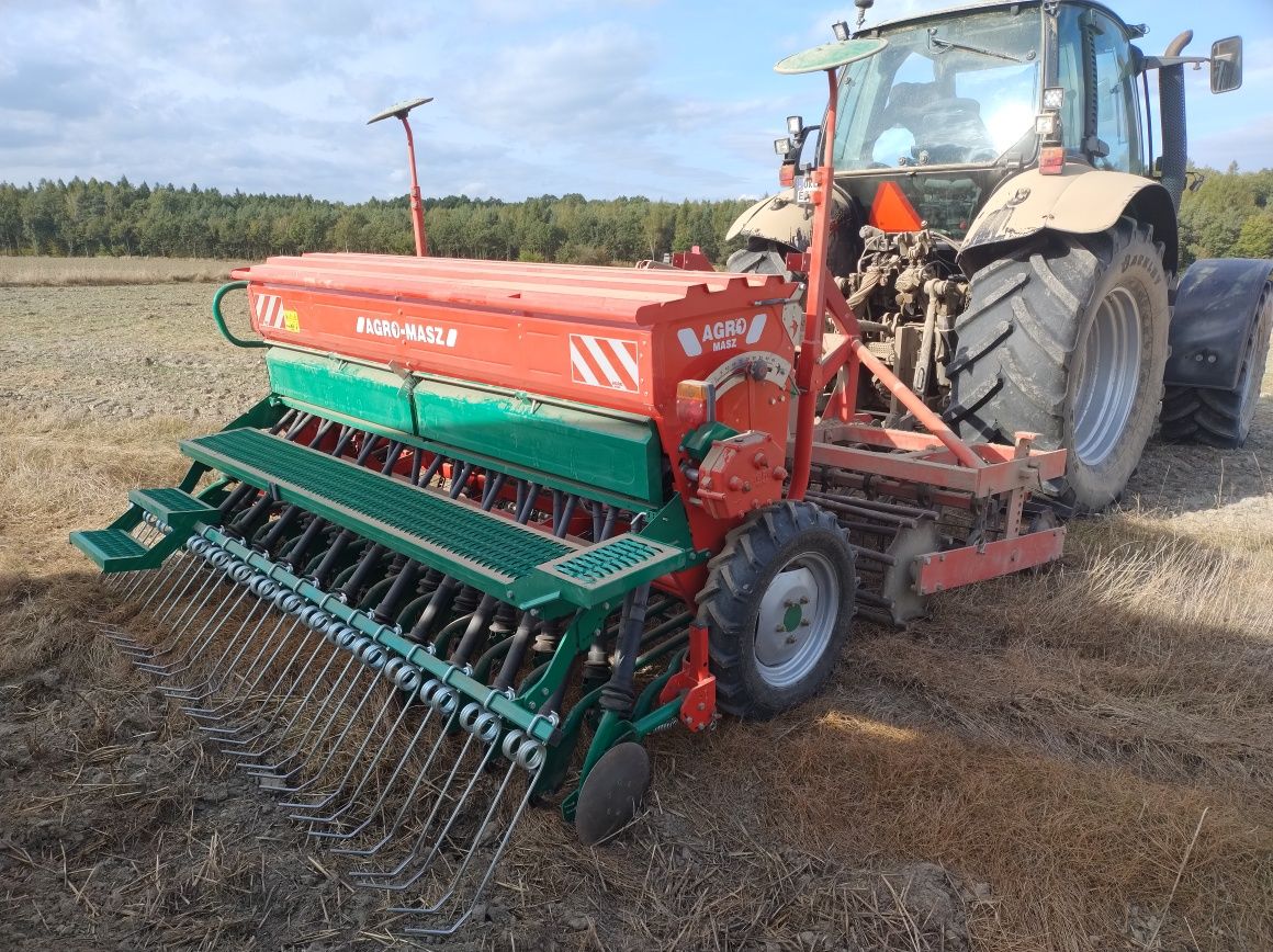 Siewnik Agro Masz SR300 z Agregatem Siewnym i wałem jak NOWY !