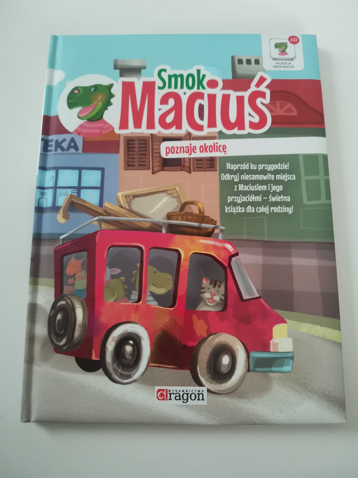 Smok Maciuś poznaje okolicę