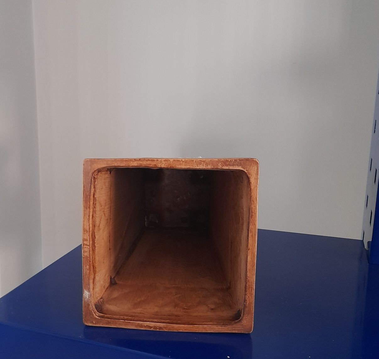 Vaso decorativo castanho