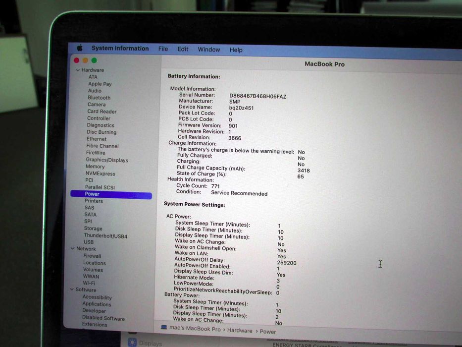 MacBook Pro 13" i5 16GB 250GB SSD laptop notebook apple (08)