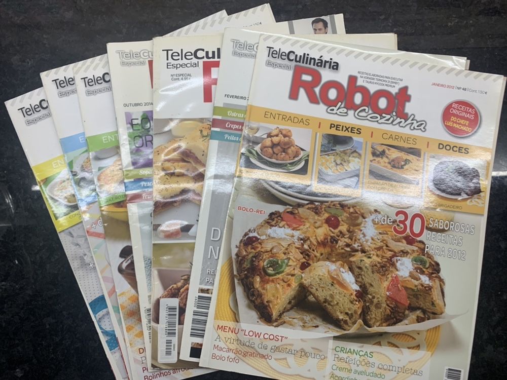 7 revistas Robot de Cozinha