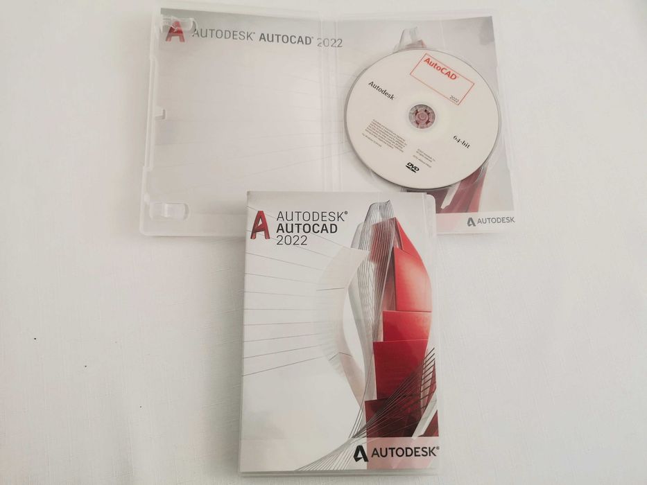 AutoCAD 2022 DVD Profesjonalna licencja dożywotnia na płycie DVD
