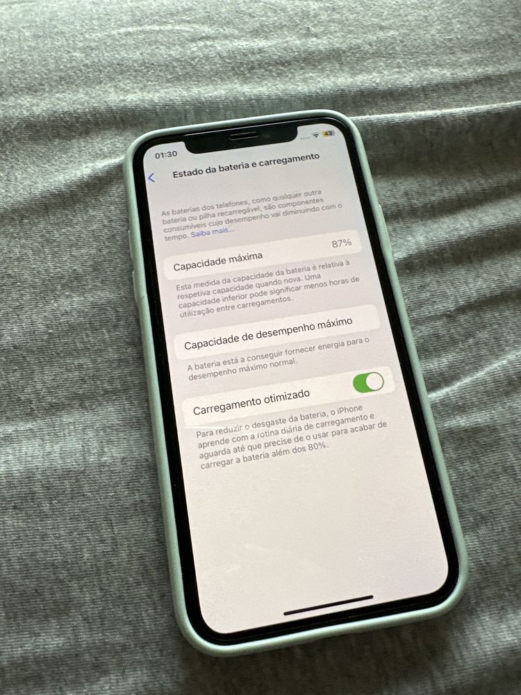 Iphone X 256GB + capa