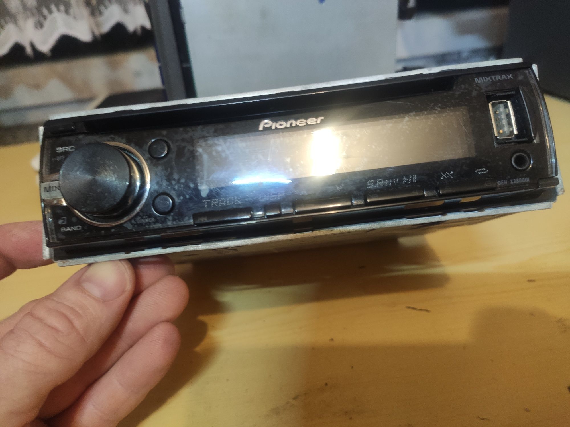 Radio Pioneer deh X3800UI iPod Aux Usb Bluetooth kostka Iso