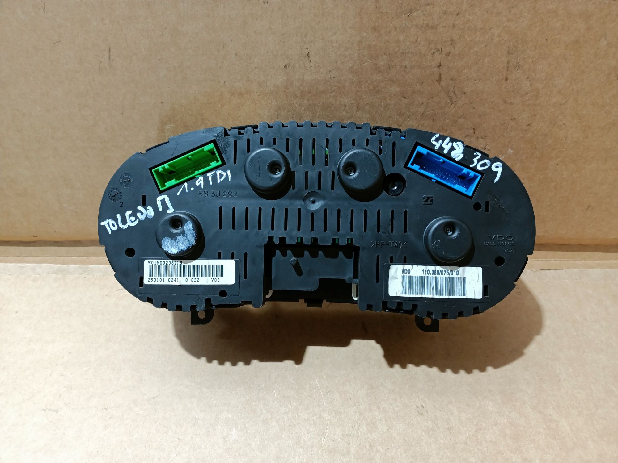 Licznik zegary VDO Seat Leon I Toledo II 1.9 TDI