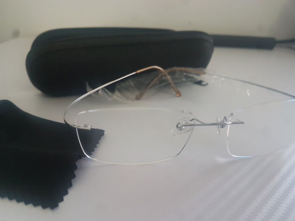 Do kolekcji - okulary korekcyjne - cienkie pręciki +1.0 - nowe9