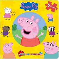 Peppa Pig. Książka Z Puzzlami, Praca Zbiorowa