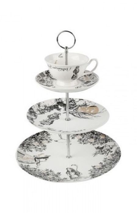 OKAZJA! Nowa patera porcelana Alicja w Krainie Czarow kolekcjonerska!