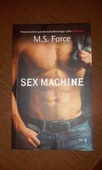 Książka " Sex machine " M.S. Force, erotyk