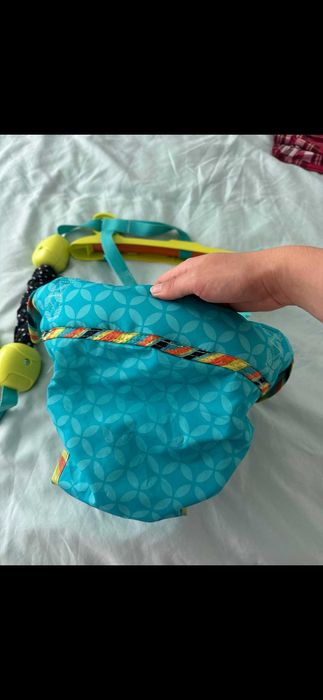 Bright Stara Huśtawka Skoczek Sensoryczny Zebra BS 10410