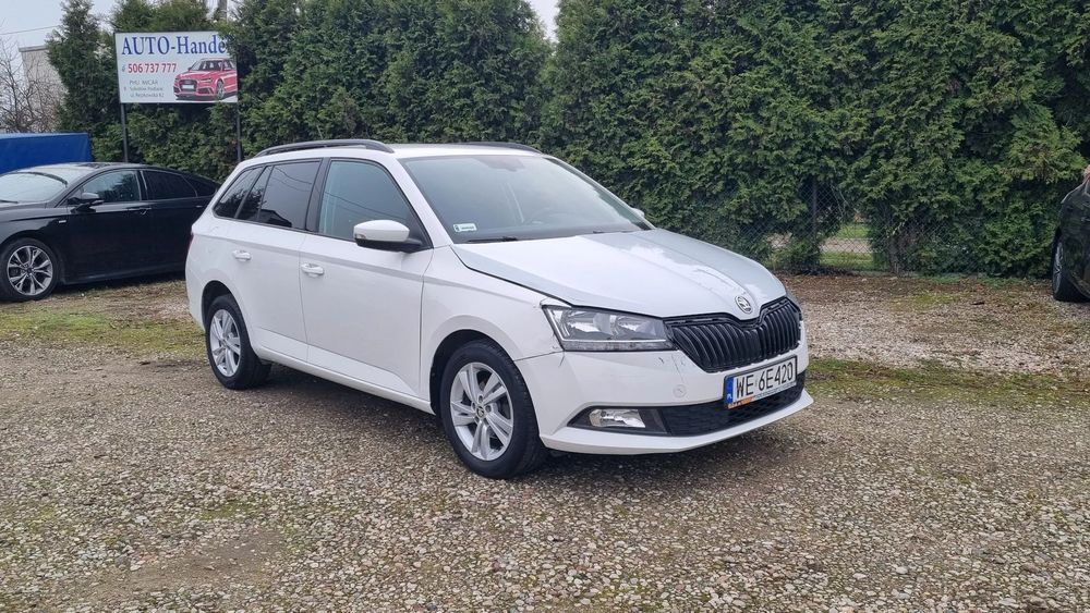 Škoda Fabia Van  Style VAN 1.0 TSI 95KM 2022r Kamera Klimatronik Salon Polska Vat-1A