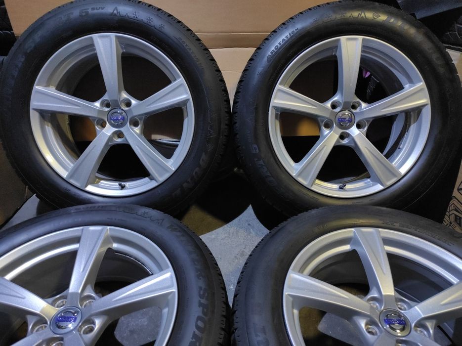 Koła ZIMOWE R18 5x108 VOLVO XC60 XC70 XC90 235/60/18 felgi 8jx18 ET42