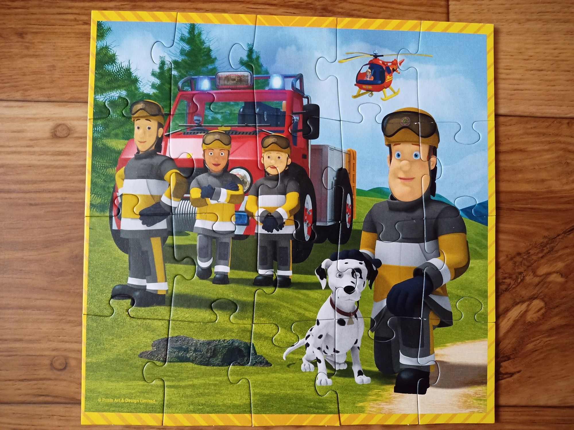 Puzzle 3w1 Strażak Sam