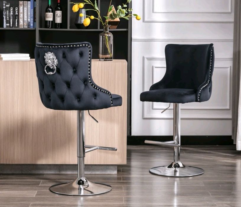 2 stołki barowe, obrotowe /hokery nowe