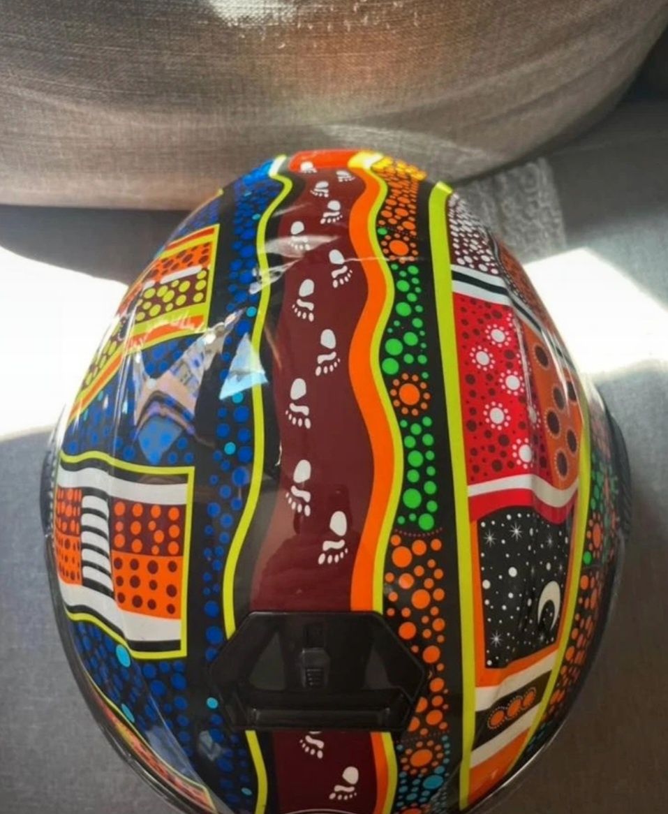 Capacete AGV jet Rossi