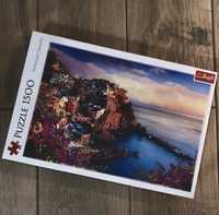 Puzzle Trefl Widok na miasteczko Maranola Włochy 1500 elementów