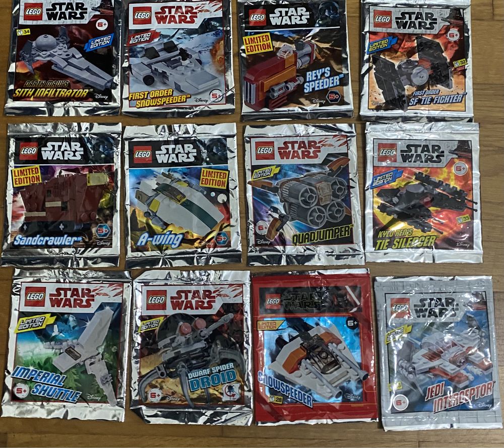 VENDO POLGBAGS E SETS LEGO