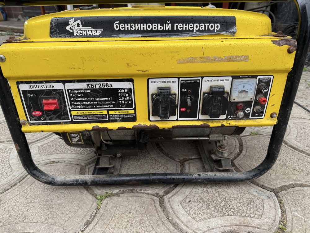 Генератор бензиновый Кентавр КБГ 258а