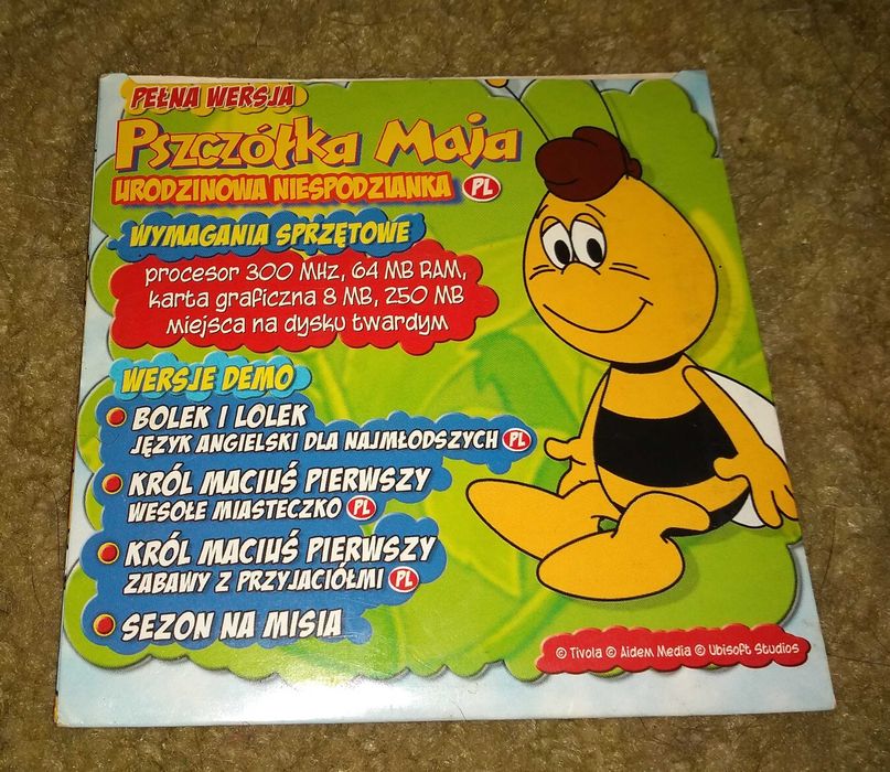 Pszczółka Maja / Urodzinowa Niespodzianka / PC / PL /DB /