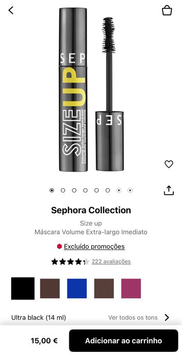 Conjunto 2 Máscaras Benefit & Sephora – PORTES INCLUÍDOS